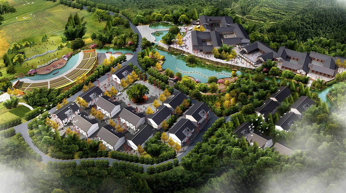 美麗鄉村景觀設計