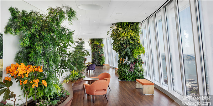 32室內(nèi)植物裝飾 美國舊金山Salesforce Tower大樓Ohana Floor屋頂公園 (1).jpg