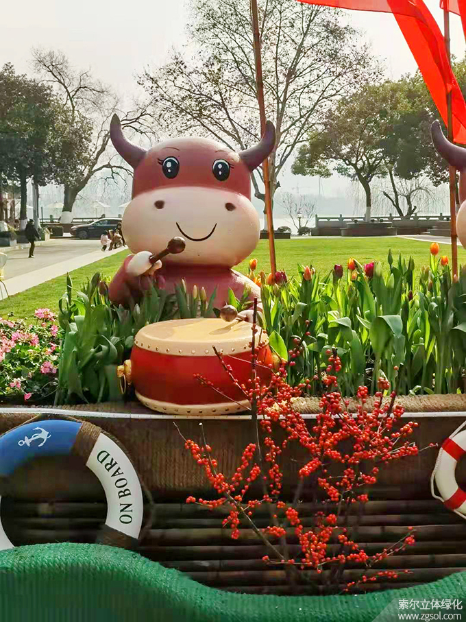 08 2021年1月杭州市富陽(yáng)區(qū)區(qū)政府南門春節(jié)主題環(huán)境小品《楊帆》 (11).jpg