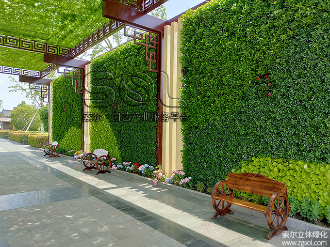 35江蘇東臺西溪古鎮景區五一景觀提升 (11)泰山路星空綠廊.jpg